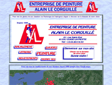 Tablet Screenshot of lecorguille.fr